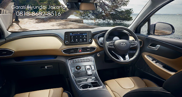 Desain Interior Dashboard Hyundai New Santa Fe 2022