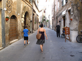 Exploring the delightful streets of Pitigliano, Grosseto, Tuscany, Italy