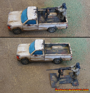 Eureka Miniatures Toyota Technicals with .50cal