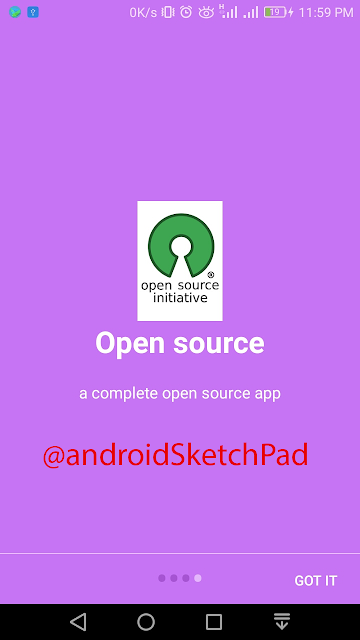 app intro12 @androidSketchPad