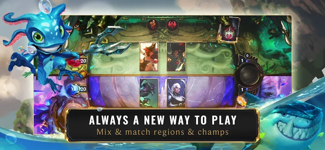 Legends of Runeterra menu mod apk
