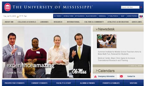 The University of Mississippi