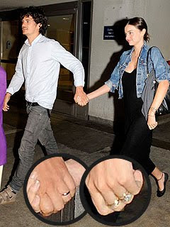 Miranda Kerr Engagement Rings