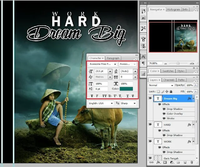 Tutorial Cara Membuat Desain Cover Buku Keren dengan Photoshop