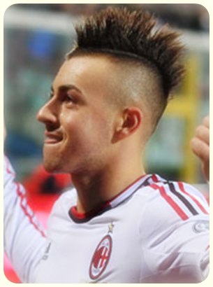 Koleksi potongan  rambut  mohawk  el shaarawy