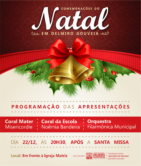 Participe das comemorações do Natal em Delmiro Gouveia nesta sexta-feira (22)