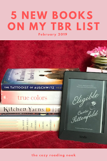 5 New Books on my TBR (okay, SIX) TBR Mix & Mingle  What I'm Reading for February