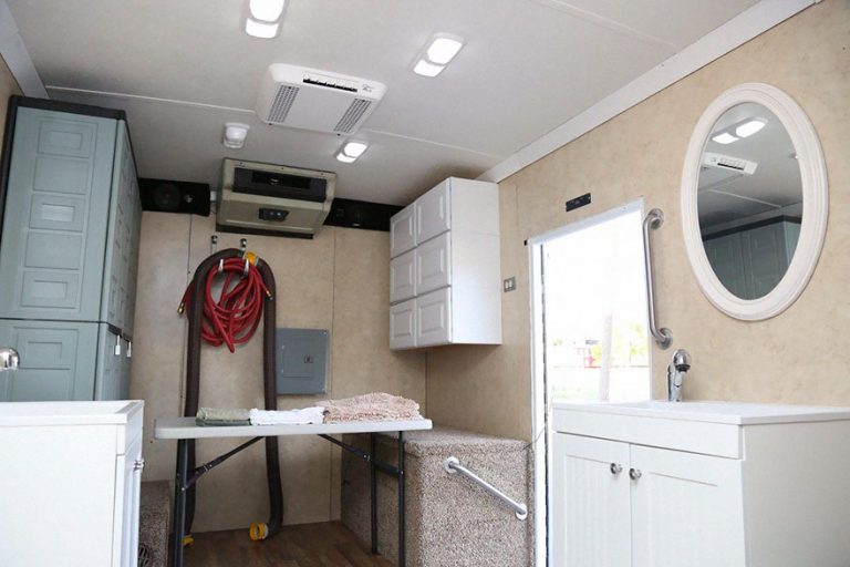 Activist Buys Old Truck And Converts It Into Mobile Shower For The Homeless… Take A Peek Inside!