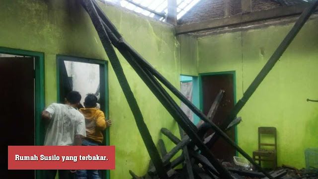 Ditinggal Pergi, Rumah Terbakar