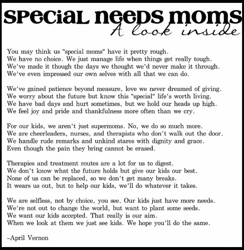 Image result for special needs mom quotes