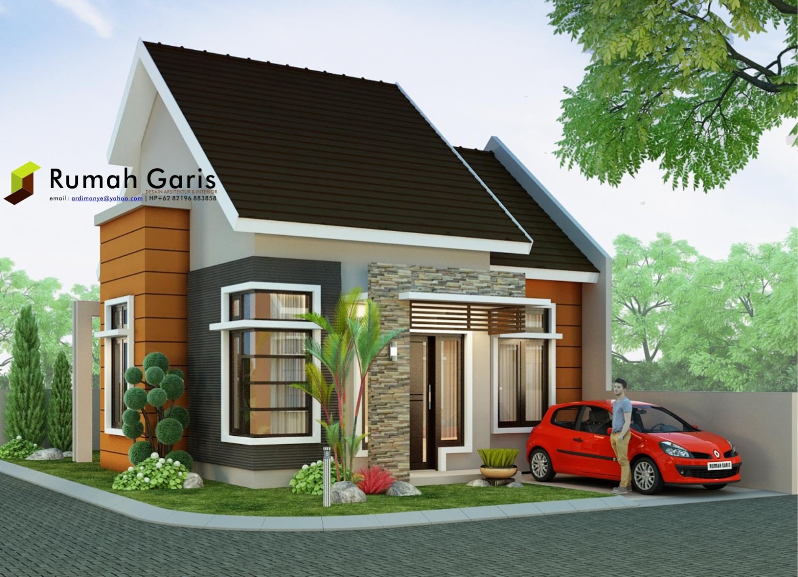  Rumah  Garis 