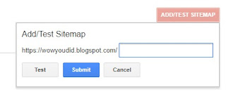how to add sitemap for blogger