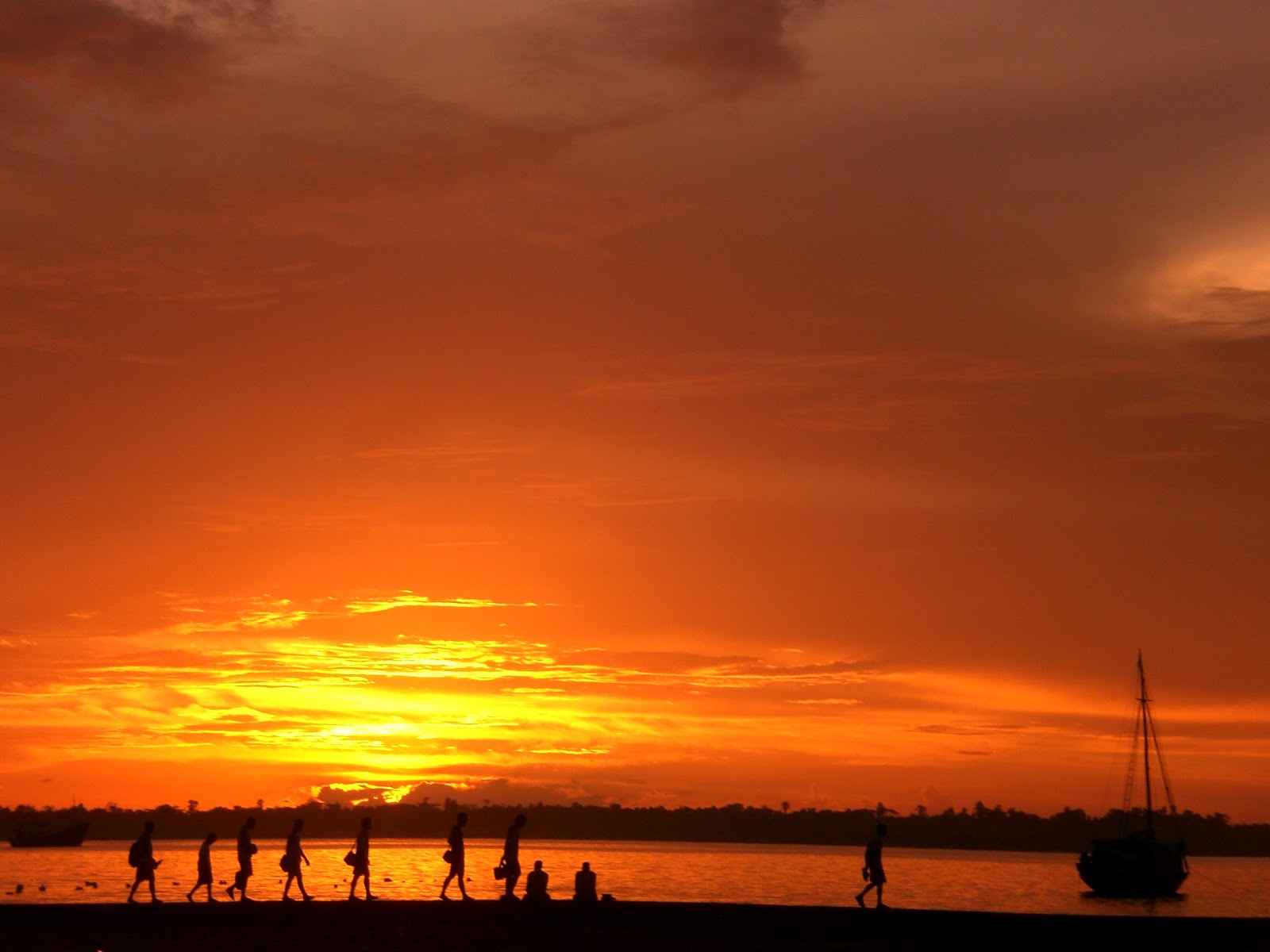 Keindahan Alam Tanah Papua Keindahan Kota Senja Kaimana