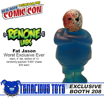 New York Comic Con 2015 Exclusive Fat Jason “Worst Exclusive Ever” Resin Figure by RenOne