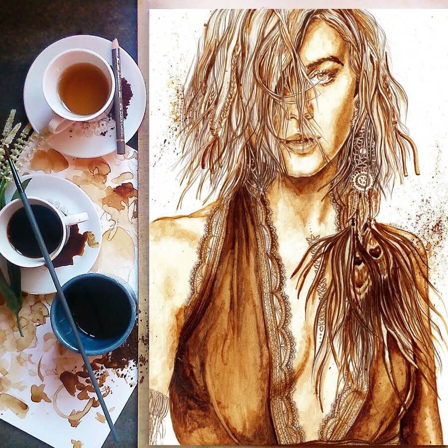 03-Julianne-Hough-Coffee-Portraits-Nuriamarq-www-designstack-co