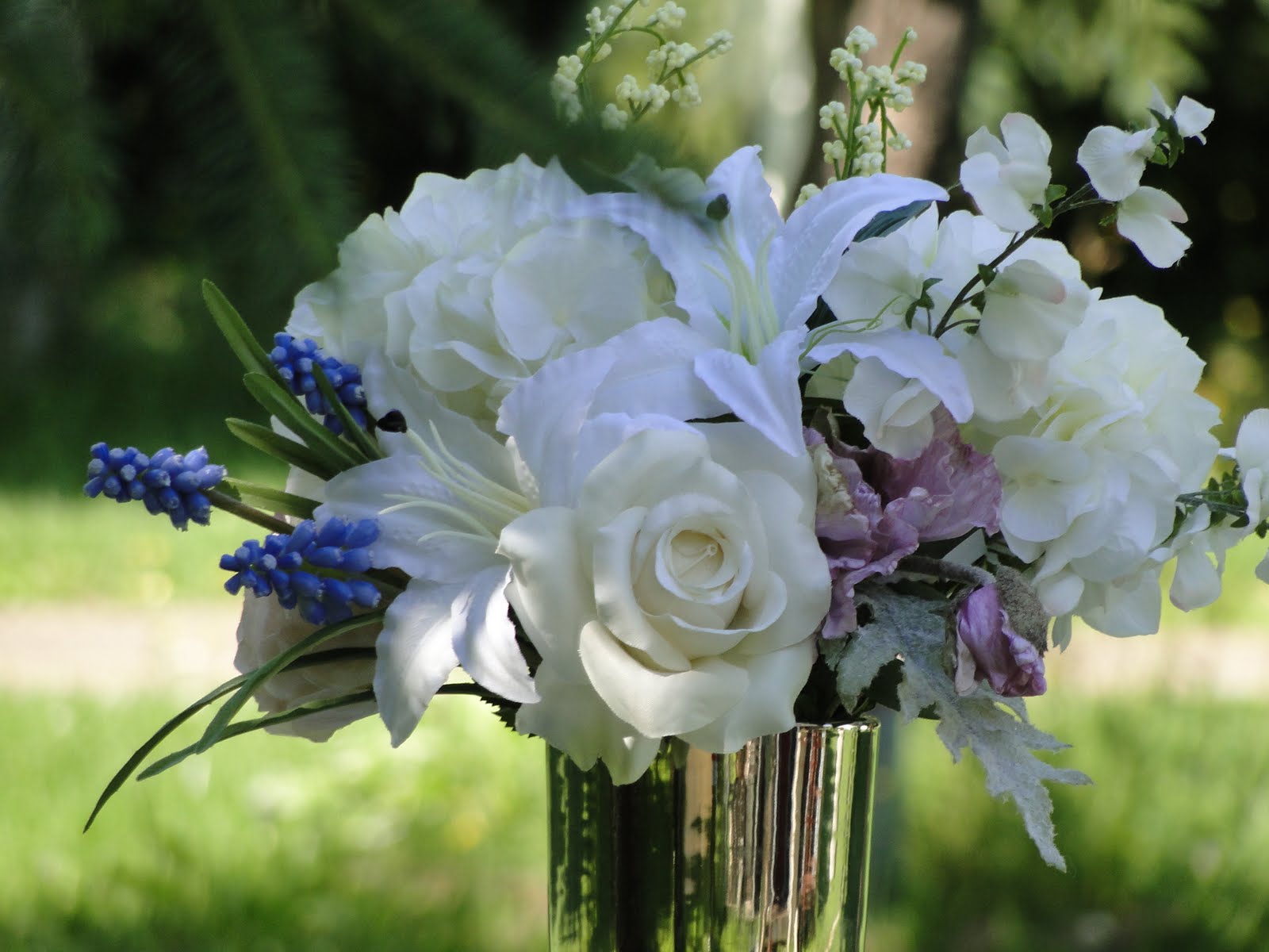 Faux Centerpieces for Weddings