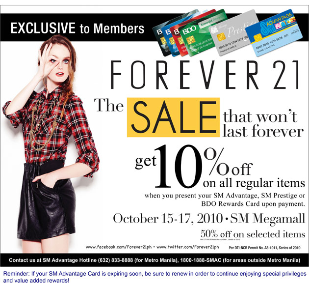 Forever 21 Sale