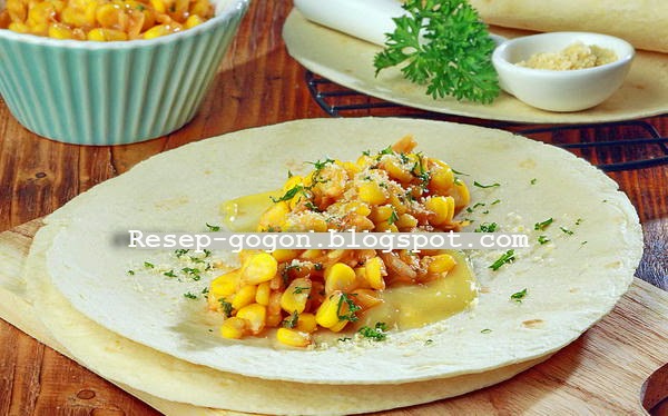 Resep Tortilla Isi Jagung