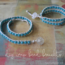 diy wrap bracelet | Lorrie Everitt Studio