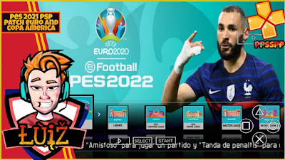 تحميل لعبة pes 2021 psp باتش اليورو وكوبا أمريكا للأندرويد وعلى محاكي ppsspp بجرافيك ps4