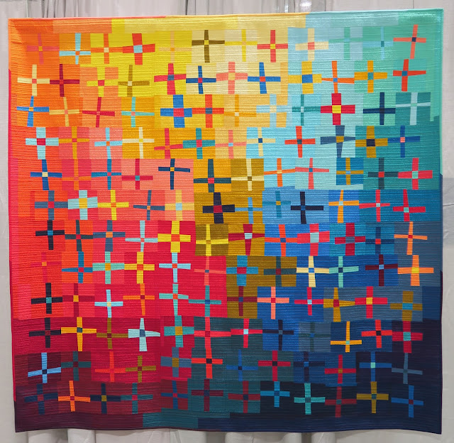 Quiltcon 2019 - At the Junction by Marla Varner