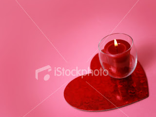 valentine's day Valentine Candle Cards