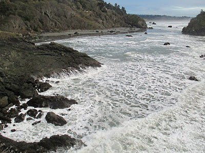 Remote Beach near Luffenholtz - Trinidad  I Have No Idea How or IF You can Get there.