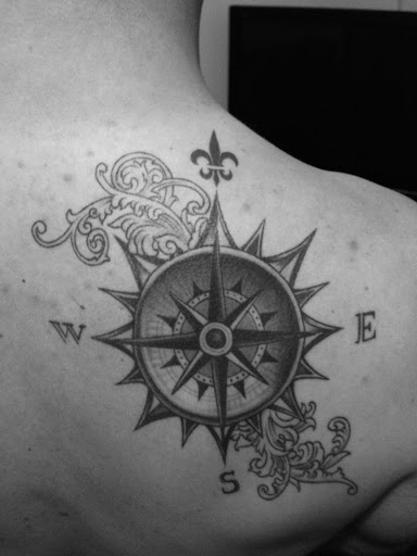 compass tattoo