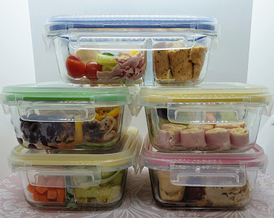 5 Healthy Make Ahead Meal Prep Lunches & Shopping Lists slimming world