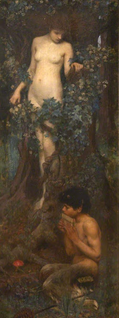 John William Waterhouse, "Hamadríade" (1895)