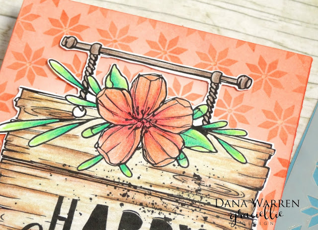 Dana Warren - Kraft Paper Stamps - Graciellie Designs