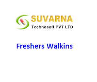 Suvarna Technosoft Hyderabad Walkins for Freshers