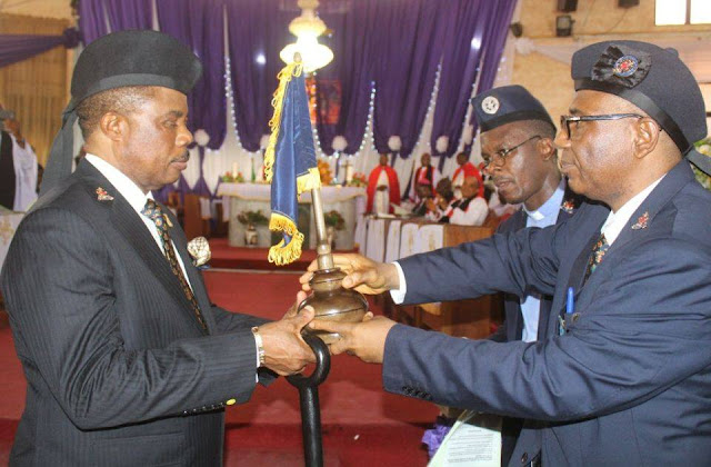 Governor Obiano And Wife Honoured By Boys' & Girls' Brigade Nigeria. [Photos]