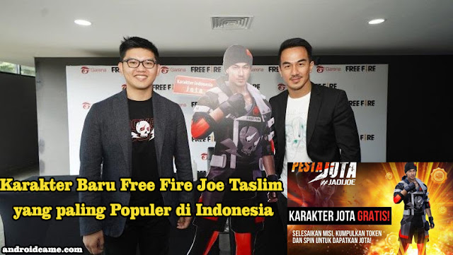 Karakter Baru Free Fire Joe Taslim yang paling Populer di Indonesia