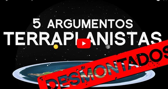 TERRA PLANA 5 ARGUMENTOS DOS TERRAPLANISTAS