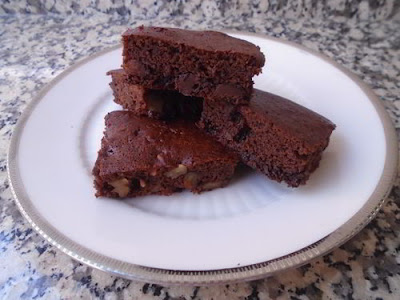 Brownie de alubias rojas y chocolate