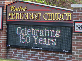Ludington Michigan United Methodist Church sesquicentennial