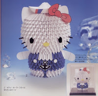3d Origami Hello Kitty4