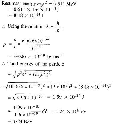 Solutions Class 12 Physics Chapter-11(Dual Nature of Radiation and Matter)