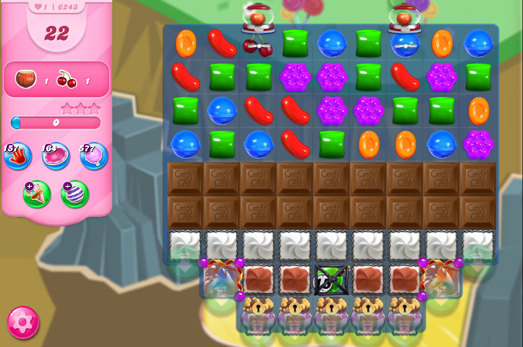 Candy Crush Saga level 6243