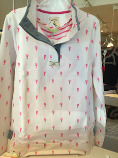 Joules Coudray Lobster Sweatshirt- $75- Link is to Prep Obsessed