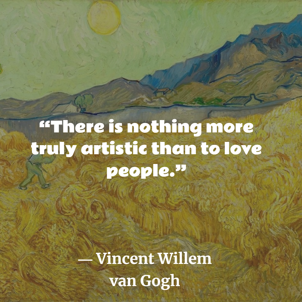 Top Vincent van Gogh inspiring image Quotes and sayings