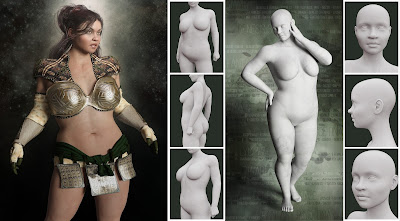 LY Fantasy Races HD Faces and Bodies