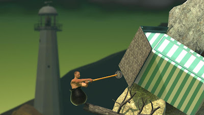 Getting Over It with Bennet Foddy Screenshot 1