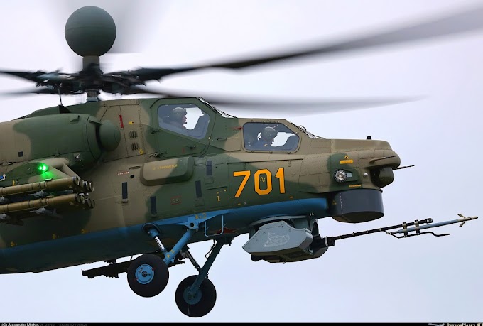 Levegőben a Mi-28 modernizált változata