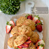 Super Easy Almond Scones - Just mix, scoop and bake!