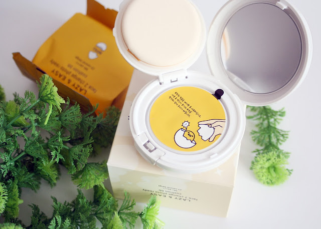 Holika Holika, Lazy & Easy Face 2 Change Photo Ready Cushion BB (Gudetama Edition) #23 Natural Beige