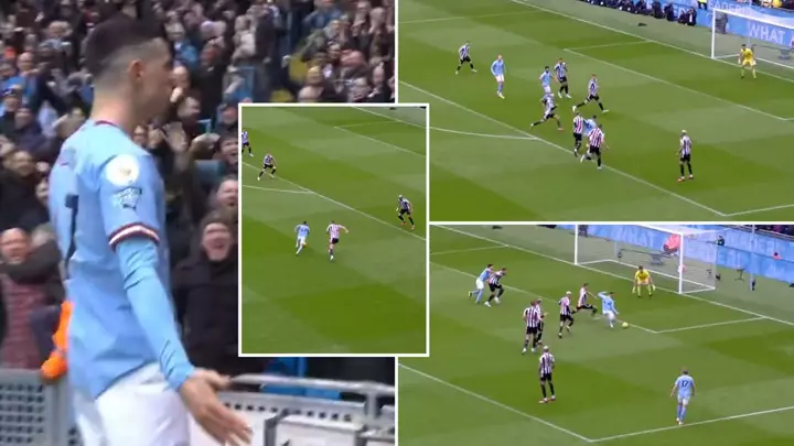 Man City's Phil Foden only needed 15 minutes to tear through Newcastle's entire defence, Is the boy officially back ?