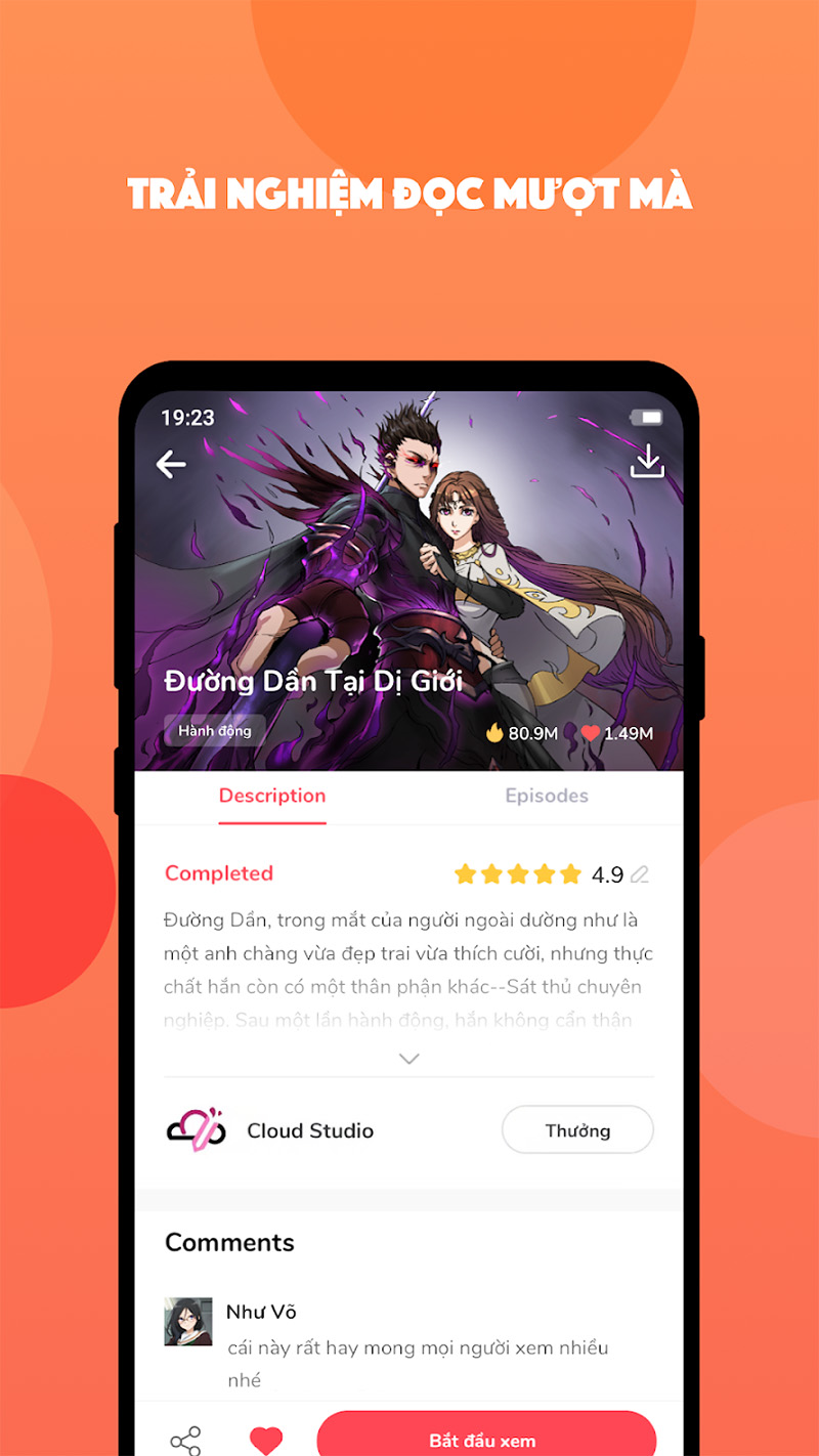 Tải MangaToon - App đọc truyện tranh cho Android, PC, iOS b
