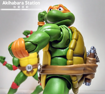 Figuras: Review de los S.H.Figuarts TMNT "Raphael" y "Michelangelo" de #TamashiiNations